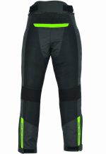 PANTALON DE MOTO PERFORADO EN CORDURA PARA VERANO CON FORROHEFESTO FLUOR/NEGRO - Imagen 4