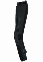 PANTALON DE MOTO PERFORADO DE VERANO UNISEX, PROTECCIONES CE HEFESTO NEGRO - Imagen 3