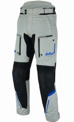 TRAJE DE MOTO 4 ESTACIONES DE DOS PIEZAS, CHAQUETA Y PANTALÓN TRICAPA TITAN OCEANO NEGRO/AZUL 2 PIEZAS - Imagen 6