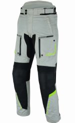 TRAJE DE MOTO 4 ESTACIONES DE DOS PIEZAS, CHAQUETA Y PANTALÓN TRICAPA TITAN OCEANO NEGRO/FLUOR 2 PIEZAS - Imagen 5
