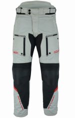 PANTALON DE MOTO OCEANO ROJO 4SEASON CUATRO ESTACIONES TRICAPA IMPERMEABLE TRANSPIRABLE