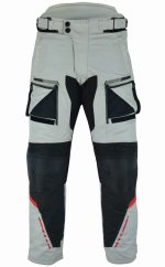 PANTALON DE MOTO OCEANO ROJO 4SEASON CUATRO ESTACIONES TRICAPA IMPERMEABLE TRANSPIRABLE - Imagen 2