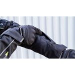 CHAQUETA DE MOTO SEVENTY/70  SD-JT41 INVIERNO TOURING HOMBRE NEGRO/AMARILLO ESTILO 3/4 UNISEX - Imagen 3