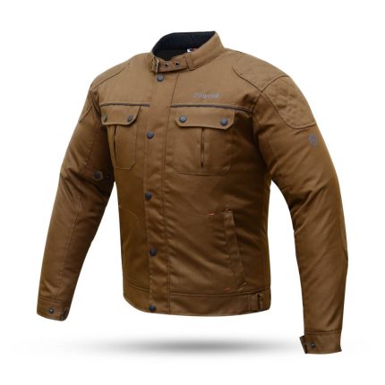 CHAQUETAS DE CORDURA URBANA LONDON  DEGEND MARRON IMPERMEABLE TRANSPIRABLE