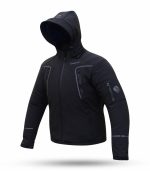 CHAQUETAS DE CORDURA SNOW NEGRA DEGEND IMPERMEABLE TRANSPIRABLE