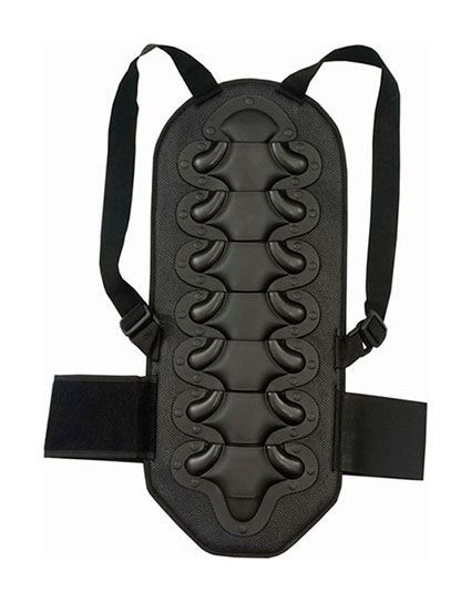 PROTECTOR DE ESPALDA DE MOTOCROSS, ENDURO, QUAD Y BICI 293 NEGRO