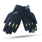 GUANTES DE MOTO DEGEND APUS NEGRO/FLUOR  DE INVIERNO, TÉRMICOS