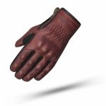 GUANTES DE MOTO EN PIEL DEGEND INDUS VINO ROJO PARA MUJER DE INVIERNO, TÉRMICOS Y IMPERMEABLES - Imagen 2