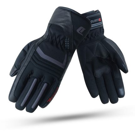 GUANTES DE MOTO DEGEND MARINE NEGRO DE INVIERNO, TÉRMICOS Y IMPERMEABLES