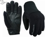 GUANTES DE MOTO INVERNALES IMPERMEABLES Y TERMICOS , UNISEX HIMALAYA II 2 NEGRO