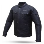 CHAQUETAS DE CORDURA URBANA LONDON  DEGEND NEGRA IMPERMEABLE TRANSPIRABLE