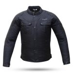 CHAQUETAS DE CORDURA URBANA LONDON  DEGEND NEGRA IMPERMEABLE TRANSPIRABLE - Imagen 2