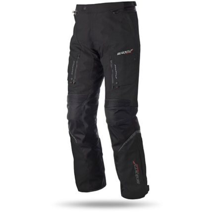 PANTALON DE MOTO EN CODURA SEVENTY/70  SD-PT1 INVIERNO TOURING UNISEX NEGRO