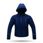 CHAQUETAS DE CORDURA SNOW AZUL MARINO DEGEND IMPERMEABLE TRANSPIRABLE - Imagen 4