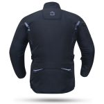 CHAQUETAS DE CORDURA TRAVEL HOMBRE DEGEND NEGRA  3/4 IMPERMEABLE TRANSPIRABLE - Imagen 2