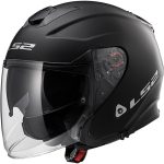 CASCO JET LS2-OF521 INFINITY MATT BLACK/NEGRO MATE