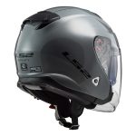 CASCO JET LS2-OF521 INFINITY NARDO GREY/ GRIS - Imagen 2