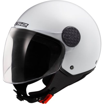 CASCO JET  LS2 -OF558 SPHERE II SOLID GLOSS WHITE-06/ BLANCO SÓLIDO BRILLANTE