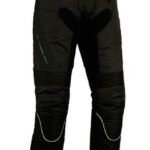 PANTALÓN DE MOTO EN CORDURA PARA CHICAS, 100% IMPERMEABLE 141NEGRO