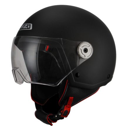 CASCO JET NZI VINTAGE 3 MATT BLACK/NEGRO MATE