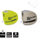ALARMA UR906 URBAN CANDADO ANTIRROBO DISCO CON ALARMA+WARNING