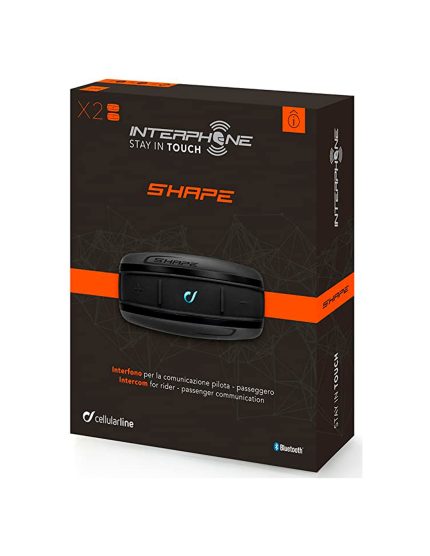 INTERCOMUNICADOR BLUETOOTH INTERPHONE SHAPE PAQUETE DOBLE