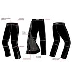 CUBRE PANTALONES EN CODURA SEVENTY/70 SD-PT20 TOURING UNISEX NEGRO - Imagen 3