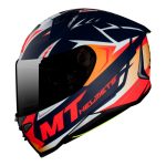 CASCO INTEGRAL HELMET MT FF110 REVENGE 2 ACOSTA A37 AZUL MATE - Imagen 2