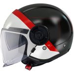 CASCO JET  MT-HELMET MT OF502SV VIALE SV 68 UNIT A5 MATT PEARL RED/ROJO PERLA MATE - Imagen 2