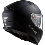 CASCO INTEGRAL LS2- FF811 VECTOR II SOLID MATT BLACK/ NEGRO MATE -ECE 22.06 - Imagen 2