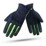 GUANTES DE MOTO DEGEND MR 1 NEGROS Y FLUOR  DE INVIERNO, TÉRMICOS Y IMPERMEABLES