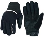 GUANTES DE MOTO INVERNALES IMPERMEABLES Y TERMICOS , UNISEX HIMALAYA II BLANCO NEGRO