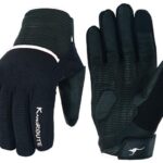 GUANTES DE MOTO INVERNALES IMPERMEABLES Y TERMICOS , UNISEX HIMALAYA II BLANCO NEGRO