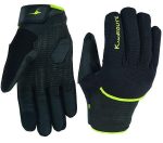 GUANTES DE MOTO INVERNALES IMPERMEABLES Y TERMICOS , UNISEX HIMALAYA II FLUOR NEGRO - Imagen 2