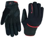 GUANTES DE MOTO INVERNALES IMPERMEABLES Y TERMICOS , UNISEX HIMALAYA II ROJO NEGRO - Imagen 2