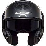 CASCO MODULAR LS2-  FF906 ADVANT SOLID MATT BLACK-06/ NEGRO MATE - Imagen 5