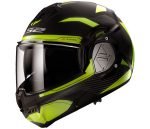 CASCO MODULAR LS2-FF906 ADVANT REVO MATT BLACK H-V YELLOW-06 / REVO NEGRO MATE H-V FLUOR