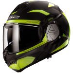 CASCO MODULAR LS2-FF906 ADVANT REVO MATT BLACK H-V YELLOW-06 / REVO NEGRO MATE H-V FLUOR