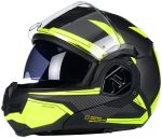 CASCO MODULAR LS2-FF906 ADVANT REVO MATT BLACK H-V YELLOW-06 / REVO NEGRO MATE H-V FLUOR - Imagen 3