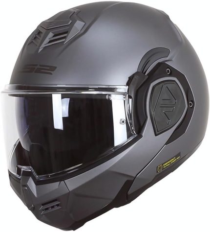 CASCO MODULAR LS2-FF906 ADVANT SOLID MATT TITANIUM-06 / TITANIO MATE