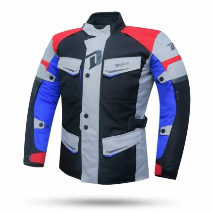 CHAQUETAS DE CORDURA DEGEND  TRAVEL HOMBRE NEGRO, GRIS, ROJO Y AZUL   3/4 IMPERMEABLE TRANSPIRABLE