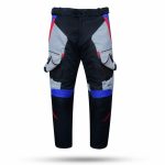 PANTALON DE MOTO DEGEND SWEEP NEGRO, GRIS, ROJO Y AZUL 4SEASON CUATRO ESTACIONES TRICAPA IMPERMEABLE TRANSPIRABLE - Imagen 6