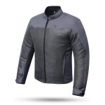 CHAQUETA SMART GRIS DEGEND  DE CORDURA PARA VERANO PERFORADA