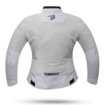 CHAQUETA SMART PARA MUJER PLATA DEGEND  DE VERANO PERFORADA CON PROTECCIONES C.E. - Imagen 3