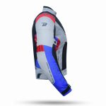 CHAQUETA DE CORDURA PARA MUJER DE VERANO PERFORADA  DEGEND BREEZE GRIS NEGRA ROJO Y AZUL - Imagen 4