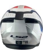 CASCO INTEGRAL DE LS2 -FF808 STREAM II VINTAGE WHITE BLUE RED-ECE 22.06/ VINTAGE BLANCO AZUL ROJO - Imagen 5