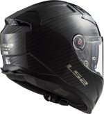 CASCO INTEGRAL CARBON LS2- FF811 VECTOR II GLOSS CARBON-06 NEGRO - Imagen 6