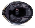 CASCO MODULAR LS2- FF901 ADVANT X METRYK BLACK GOLD-ECE 22.06. METRYK NEGRO ORO - Imagen 8