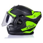 CASCO MODULAR LS2-FF901 ADVANT X OBLIVION M.BLACK H-V-ECE 22.06. NEGRO MATE AMARILLO H-V - Imagen 3