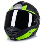 CASCO MODULAR LS2-FF901 ADVANT X OBLIVION M.BLACK H-V-ECE 22.06. NEGRO MATE AMARILLO H-V - Imagen 4
